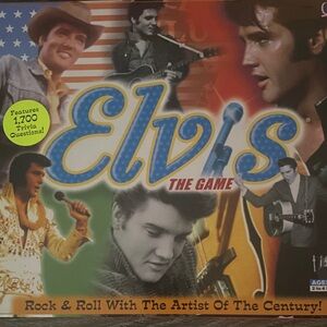 Elvis The Game - Rock & Roll Trivia Board Game